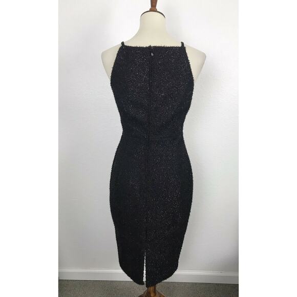 H&M Textured Knee Length Bodycon Sheath Dress Party - Picture 4 of 9